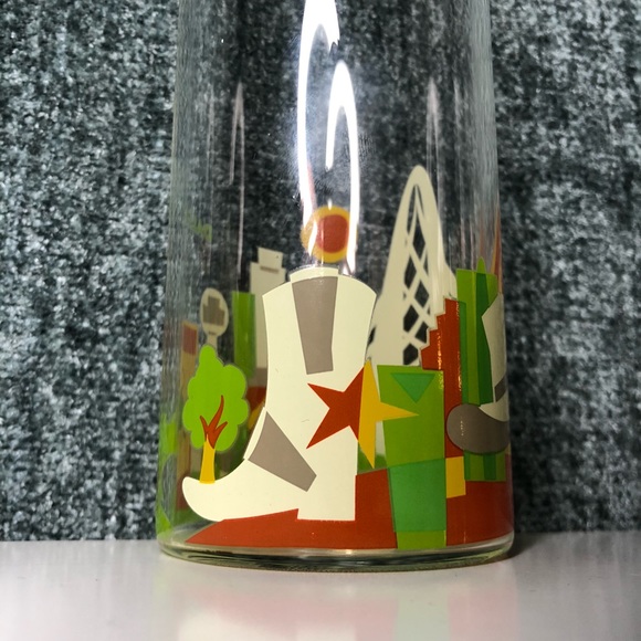 Starbucks Dallas You Are Here Glass Water Bottle - Picture 6 of 8